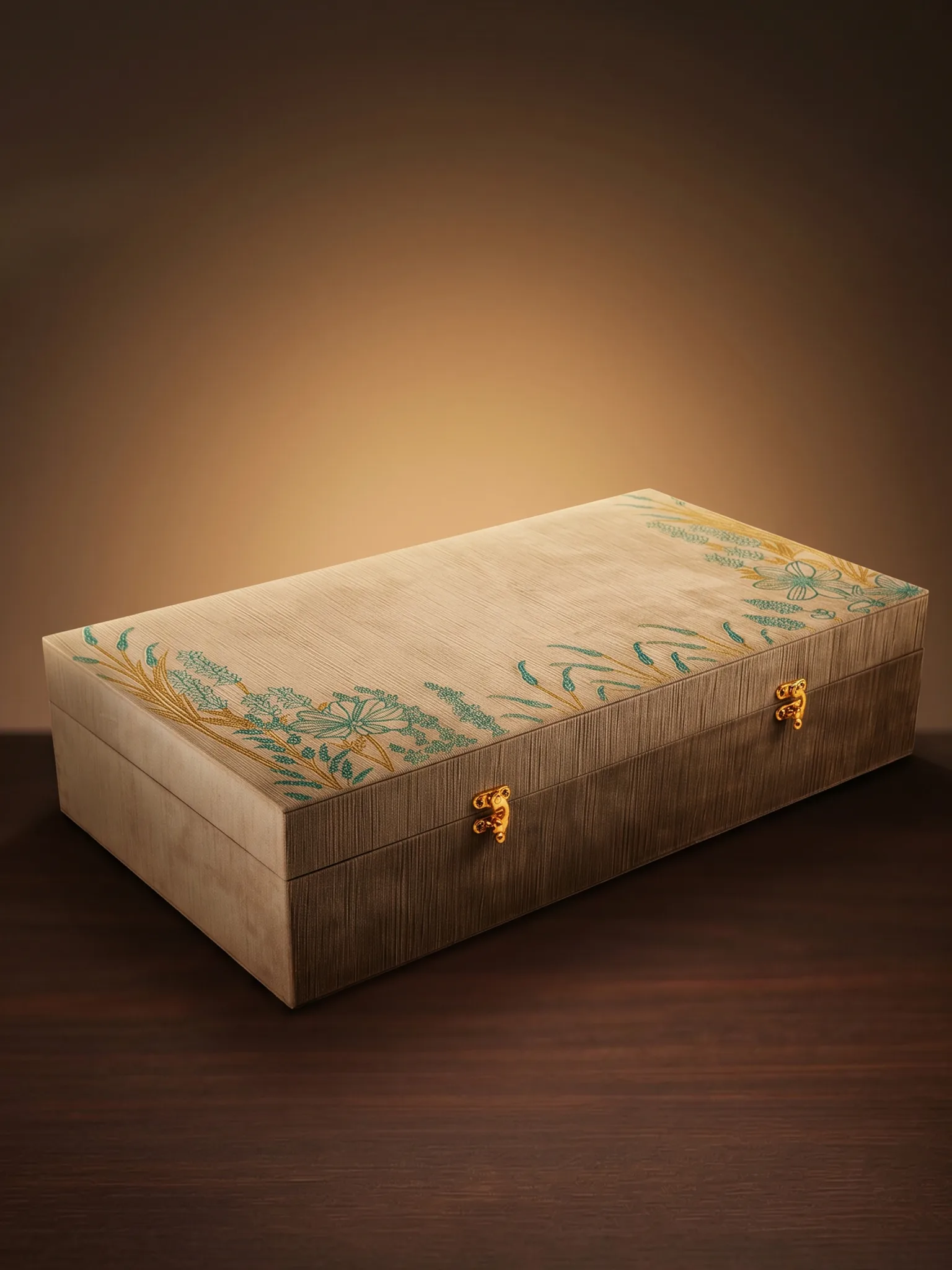 The Royal Brass Keepsake Case (صندوق النحاس الملكي للشركات)